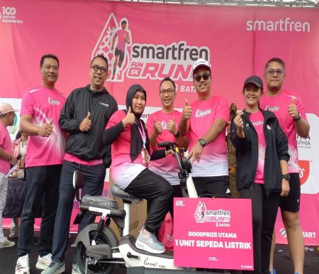 Smartfren Perluas Jaringan di Kepri, Rayakan dengan Fun Run 2025 di Batam